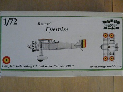 Model aircraft 1/72 Omega ref 72100 fox Epervier 2 and 2 bis