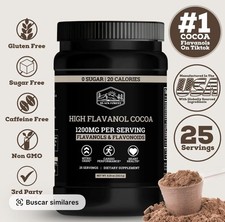 Black Forest High Flavanol Cocoa Powder Flavonoids 8 oz 25 Servings