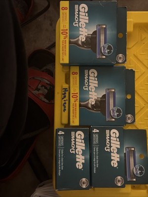Gillette Mach3 Razor Blade Refills 8