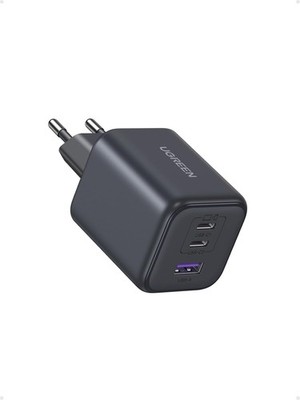 UGREEN 45W USB C Ladegerät, 3-Port PPS Schnellladegerät, 25W PD Netzteil, GaN