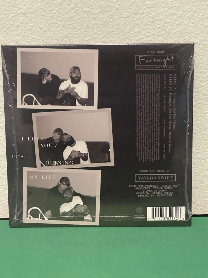 Taylor Swift FORTNIGHT 7" inch Vinyl Fortnite Record Store Day 2025 Limited New - Image 2 of 2