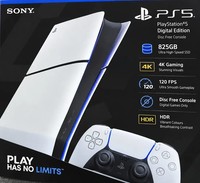 Sony PlayStation 5 PS5 Slim Digital Edition 825GB 4K HDR Console + Controller