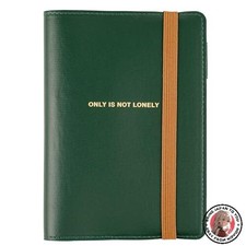 NEW Hobonichi Techo Original A6 Notebook Cover ONLY IS NOT LONELY Ivy Green