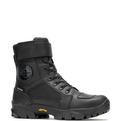 Harley-Davidson Maxson Herren Schwarz Leder Stiefel