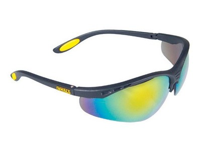 DEWALT Verstärkungs  Schutzbrille - Feuer Spiegel DEWSGRFFM
