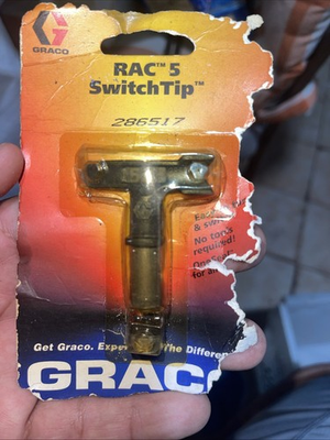 #ad NEW Graco 286517 RAC 5 Switch Tip 517 Reversible Airless Spray Tip $24.88
