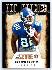 2012 Score #20 Rueben Randle Hot Rookies