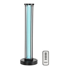 VEVOR UV Light 55W Ultraviolet Lamp with Ozone Purifier 30/60/120 Minutes Timer