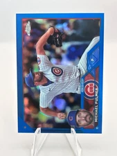 MICHAEL FULMER 2023 TOPPS CHROME BLUE REFRACTOR 75/150 CHICAGO CUBS #USC183 JC
