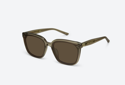 小物 Gentle Monster My Me BRC11 kc6 Gentle Monster My ME KC6 Sunglasses - Classic Khaki Square Frame
