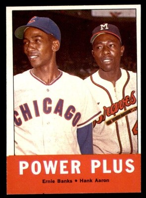 1963 Topps Baseball #242 Power Plus Aaron Banks NM *g1