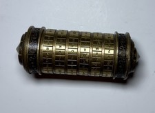 Da Vinci Code Mini Cryptex Lock Puzzle Boxes With Hidden Compartments No Rings