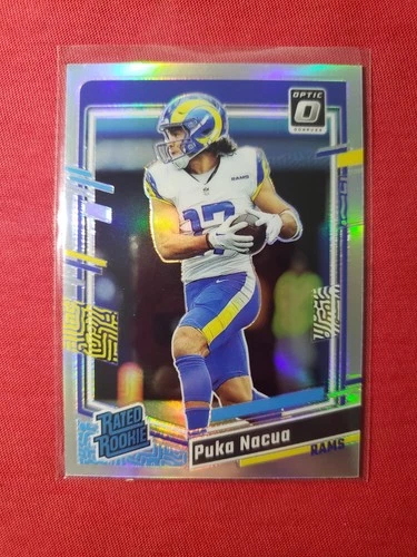 2023 Optic SILVER HOLO PRIZM Puka Nacua RC