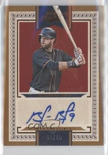 2016 Panini Prime Cuts Base VI Auto Bronze 3/15 Brandon Belt #192 Auto 0b0