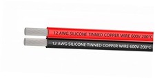 12 AWG Wire Silicone Electrical Wire 30 Feet 15 12 AWG 2 parallel wire 15ft