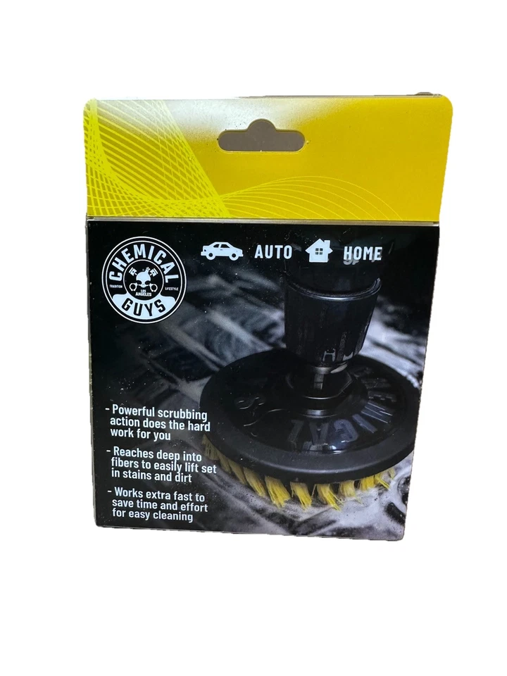 Chemical Guys ACC507 - Cepillo de taladro giratorio para alfombras, trabajo mediano Foto 2 de 4