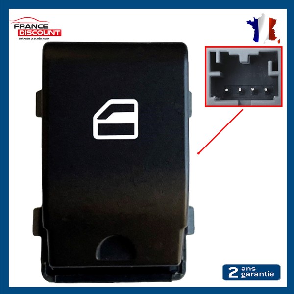 Schalter Fensterheber Vorne Rechts Erwartet FüR VW Fox Von 2005 2011 = 5Z0959856-image