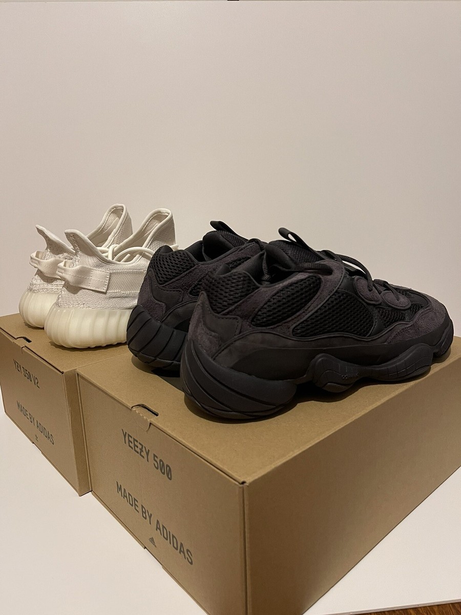 5oo様 Adidas YEEZY 500 UTILITY Black Size 11.5 & Boost 350 V2 Bone