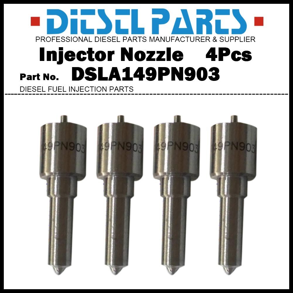 4x Diesel Injector Nozzle Tip DSLA149PN903 for ISUZU NPR NPS D-Max