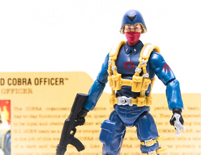 2008 Hasbro GI Joe 25th Anniversary SCARRED COBRA OFFICER v6
