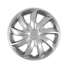 Radkappen Radblenden Radzierblenden 4 Stück Satz Set Silber Auto KFZ 15" Zoll