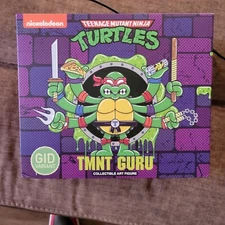 Kid Robot Chogrin TMNT Ninja GURU NYCC 2024 Glow GTID Dark Variant Vinyl Figure