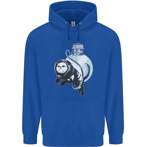 Space Astronaut Cat Funny Childrens Kids Hoodie - Picture 48 of 88
