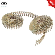 3/4" to 1-3/4" × 0.12" Head Diameter 15 Degree Coil Roofing Nail Galvanized 3/8"