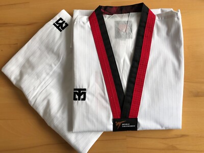 Mooto Taekwondo Dobok M/W - Poom Uniform Basic 4.5  Gr. 170 WT-Logo