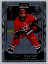 2021-22 O-Pee-Chee Platinum #143 Vincent Trocheck Carolina Hurricanes