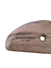 Kemper 3-1/2" Wood Potter's Rib Kidney Shape. Bulk RB4 Quantity 6