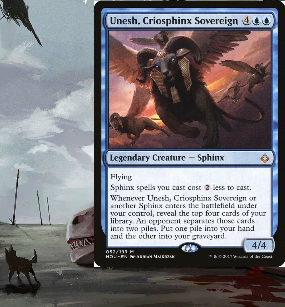 Unesh, Criosphinx Sovereign *Sphinx* Commander Deck EDH MTG Magic  Ready-to-Play