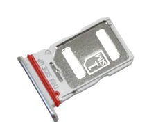 OEM MOTOROLA MOTO EDGE 30 PRO REPLACEMENT SILVER DUAL SIM CARD HOLDER TRAY