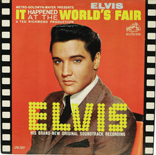 Elvis Presley World Fair HUGE 4x4 Ft Tapestry Banner Album Poster NEW