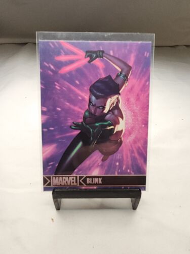 2012 Rittenhouse Marvel Greatest Heroes SILVER PARALLEL Base Card #11 BLINK - Picture 1 of 2