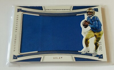 Dorian Thompson Robinson 2023 Panini National Treasures Rookie Silhouettes Card