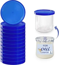 Oui Yogurt Jar Lids12 Pack Oui Lids For Yoplait Yogurt Containersealed Against L