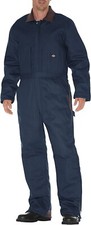 NWT Dickie's Men's Insulated Blended Duck Full Coverall Navy Size XL 170 O214