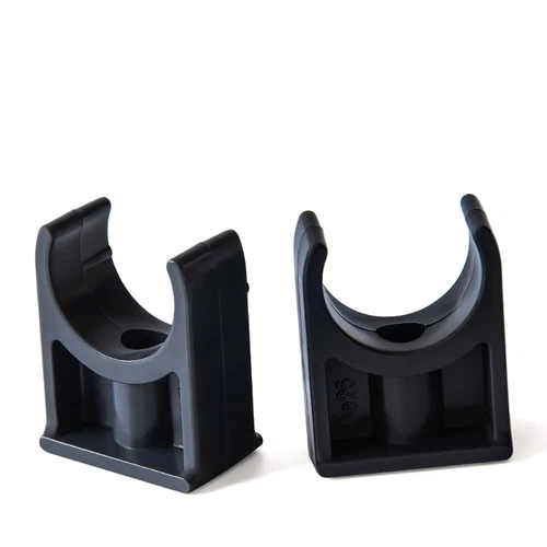 Abrazadera de tubo PP | Clip con y sin barra | Ø 20-110 mm | Clip de tubo | Soporte de pared - Imagen 3 de 23