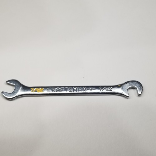 Craftsman Ignition Wrench Open End Offset 7/32
