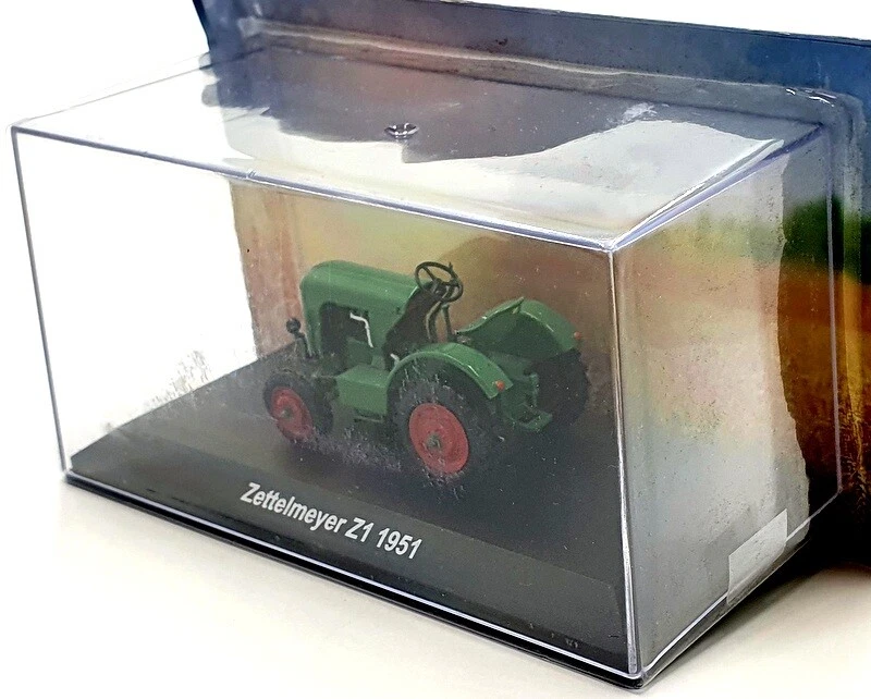 Hachette 1/43 Scale Model Tractor HL52 - 1951 Zettelmeyer Z1 - Green - Image 2 of 4