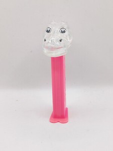 Kooky Zoo Crystal Head PEZ Dispenser Hippo
