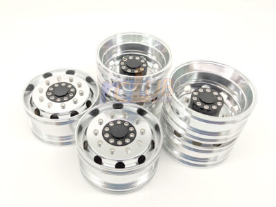Tamiya 1/14 Tractor Trucks Wheels for MAN R470 FH12 1851- Super single