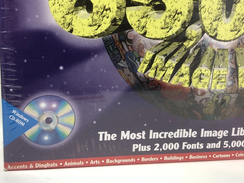 VTG Sealed In Box Click Art 65,000 Image Library 2,000 Fonts and 5,000 Photos - Image 4 of 4