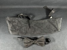 Disney Mickey Mouse Cummerbund/Bowtie Black