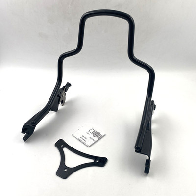 oem Harley 52300456 Black Short Holdfast Sissy Bar Backrest 18-24 Fat Bob 180mm