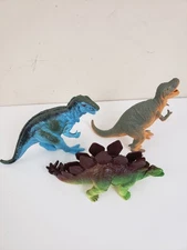 Dinosaurs Dolgen Dinos Allosaurus Stegosaurus Tyrannosaurus Allosaurus Lot 3