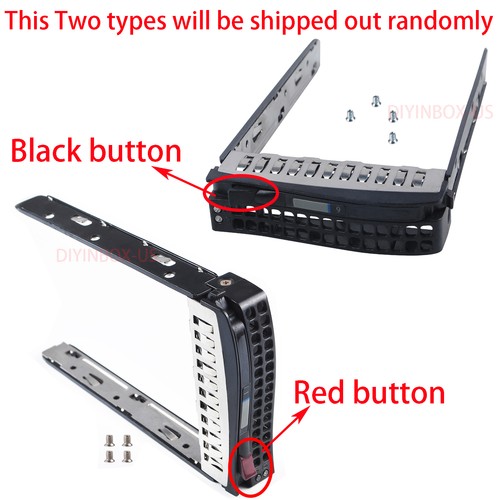 Lot For Supermicro Server Hard Drive Caddy 3.5" LFF Hot-swap MCP-220-00024-0B - Afbeelding 3 van 18