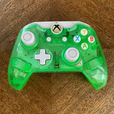 PDP Rock Candy Green Wired Controller For Xbox One (Without Cable) Untested