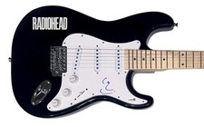 Colin Greenwood Radiohead Signed Autograph Electric Guitar Band Bassist JSA COA